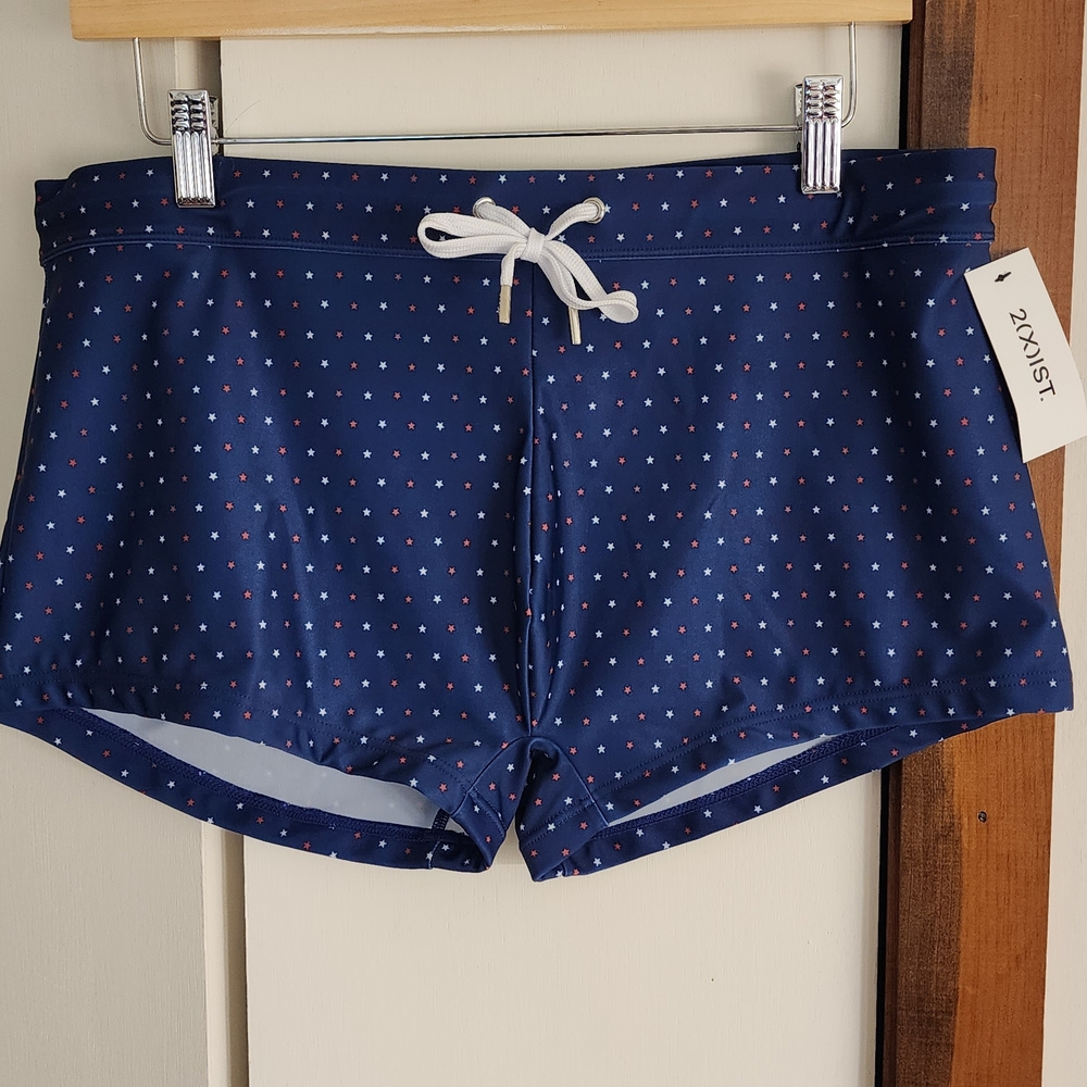 NWT 2(X)IST Men's Cabo Swim Trunk sz XL